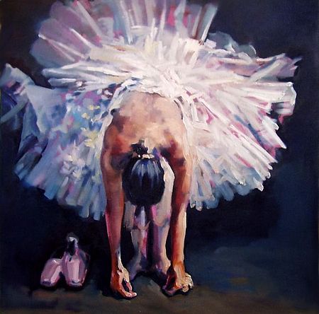 Giclee Prints, art prints of a ballet dancer, Dance 9 by Anthony Barrow